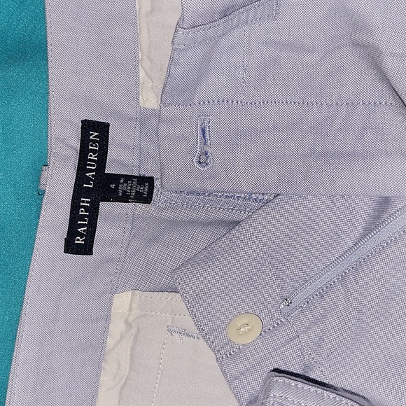 Ralph Lauren blue shorts size 4 - Picture 4 of 9